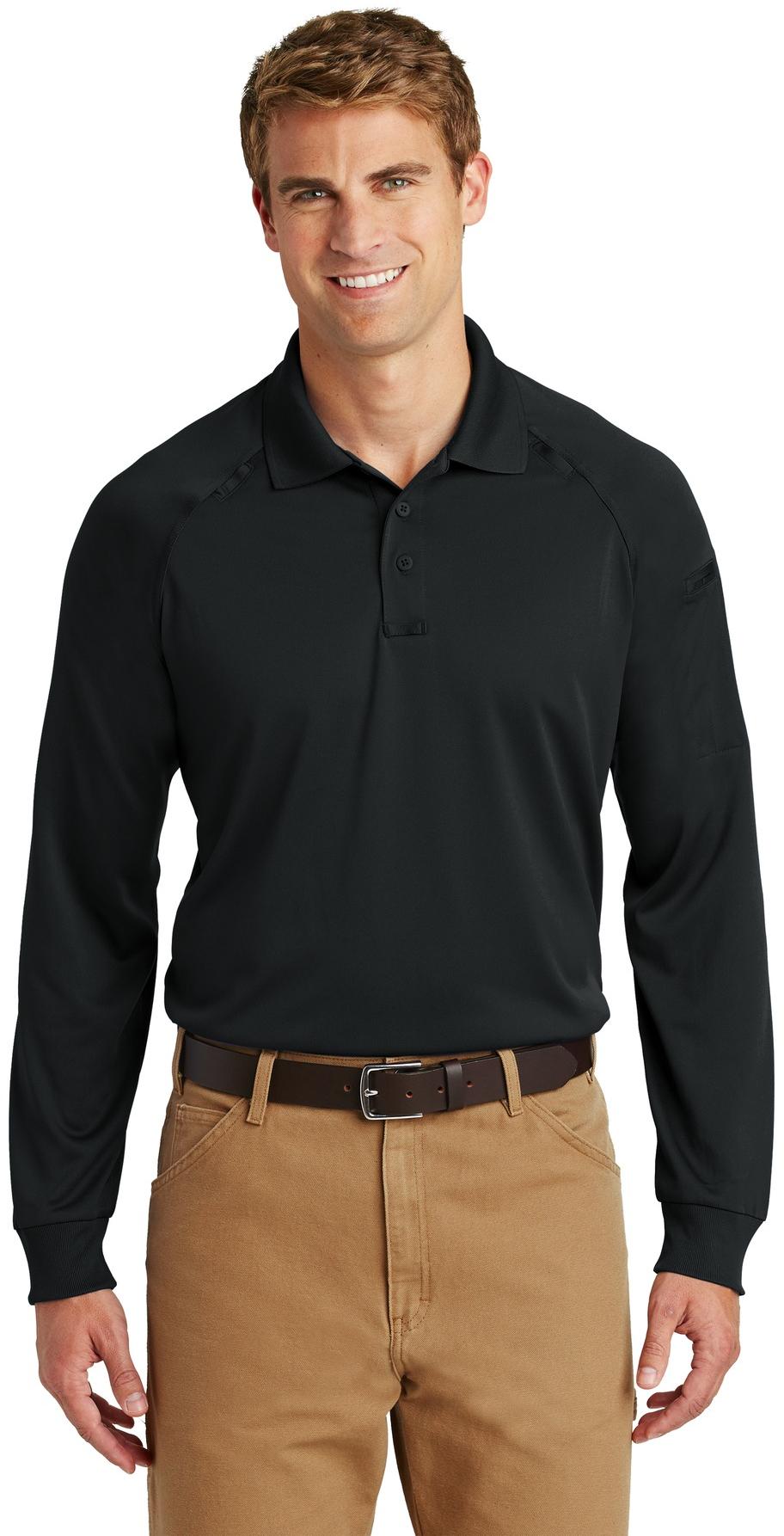 Polo táctico CornerStone ® Select manga larga a prueba de enganches CS410LS tallas XS-4XL - Imagen 2 de 36