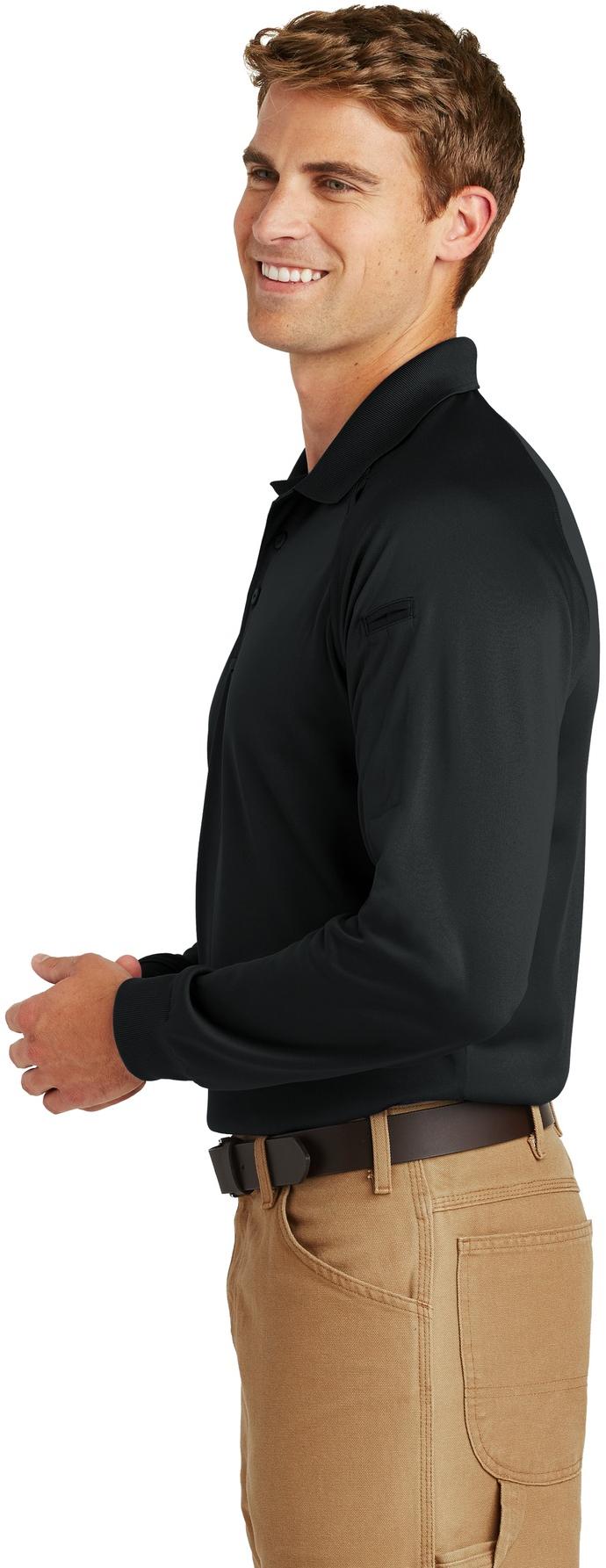 Polo táctico CornerStone ® Select manga larga a prueba de enganches CS410LS tallas XS-4XL - Imagen 4 de 36