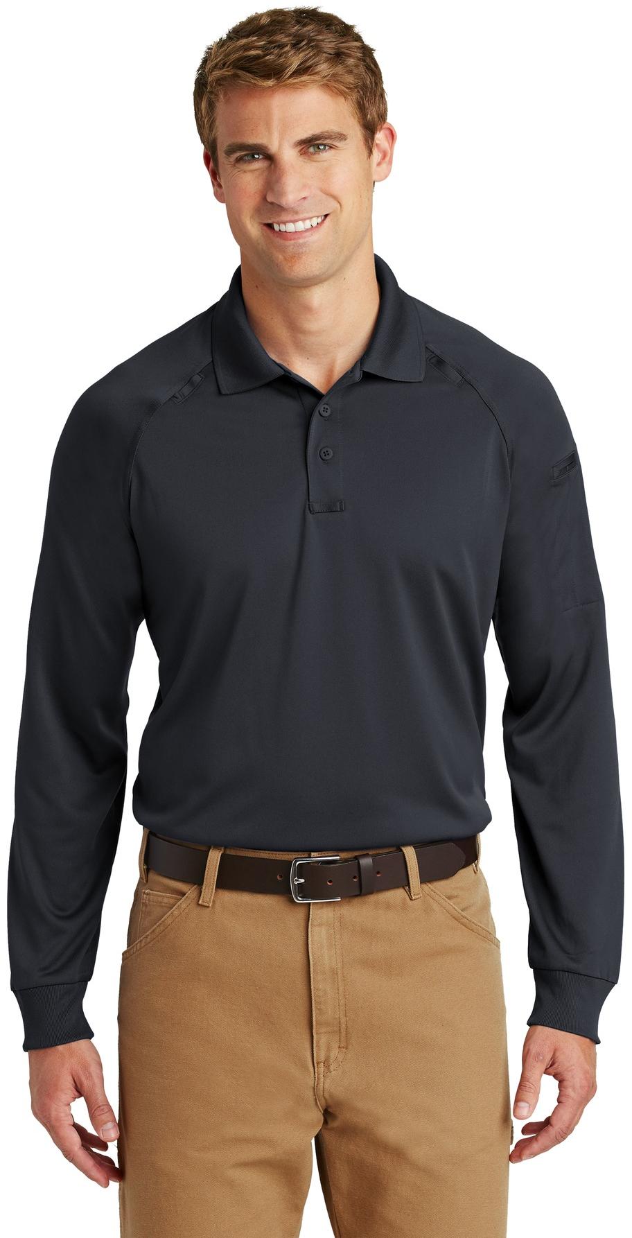 Polo táctico CornerStone ® Select manga larga a prueba de enganches CS410LS tallas XS-4XL - Imagen 8 de 36