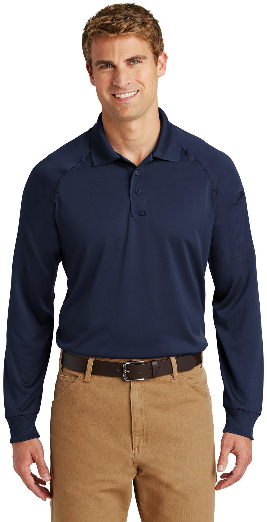 Polo táctico CornerStone ® Select manga larga a prueba de enganches CS410LS tallas XS-4XL - Imagen 14 de 36