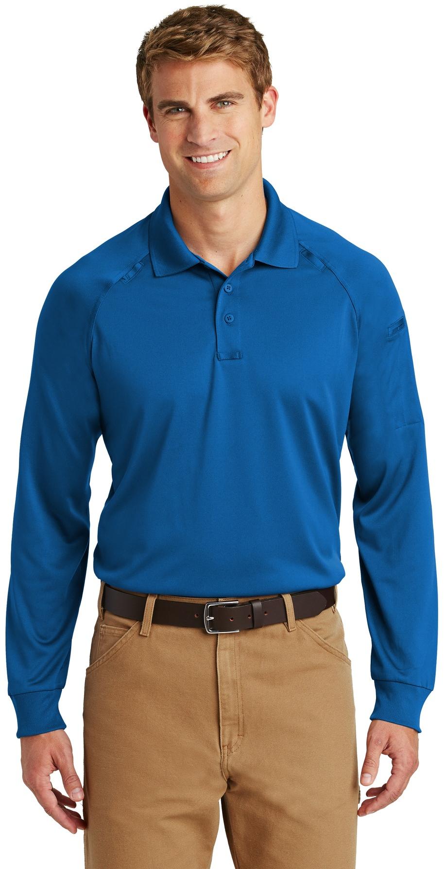 Polo táctico CornerStone ® Select manga larga a prueba de enganches CS410LS tallas XS-4XL - Imagen 25 de 36