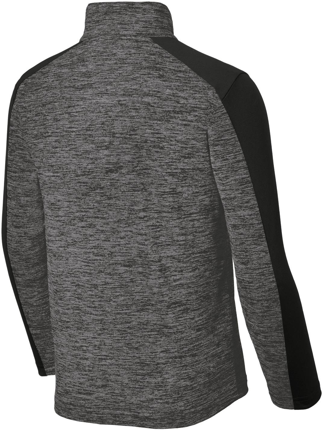 Sport-Tek ®Youth PosiCharge® Electric Heather Colorblock 1/4-Zip Pullover YST397 - Picture 13 of 25