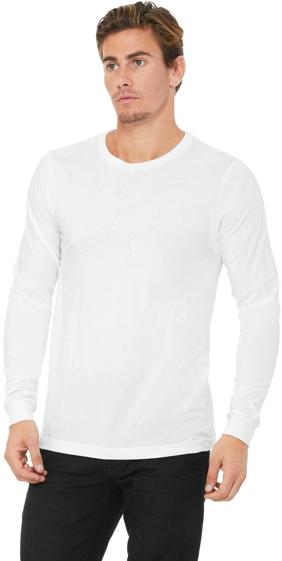 BELLA+CANVAS ® Unisex Jersey Long Sleeve Tee Shirt BC3501, XS-2XL - Picture 40 of 45