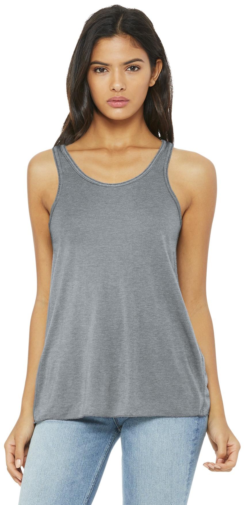 BELLA CANVAS Women s Flowy Racerback Tank Top BC8800 Sizes XS 2XL eBay