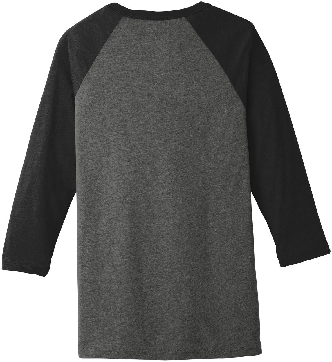 BELLA+CANVAS ® Unisex 3/4-Sleeve Baseball Tee BC3200, 22 Colors, XS-2XL