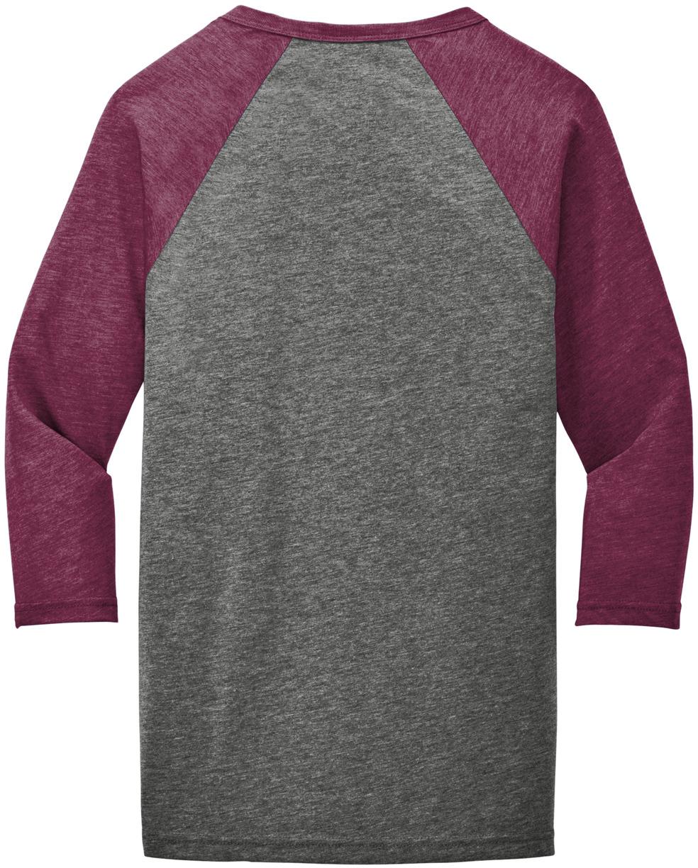 BELLA+CANVAS ® Unisex 3/4-Sleeve Baseball Tee BC3200, 22 Colors, XS-2XL