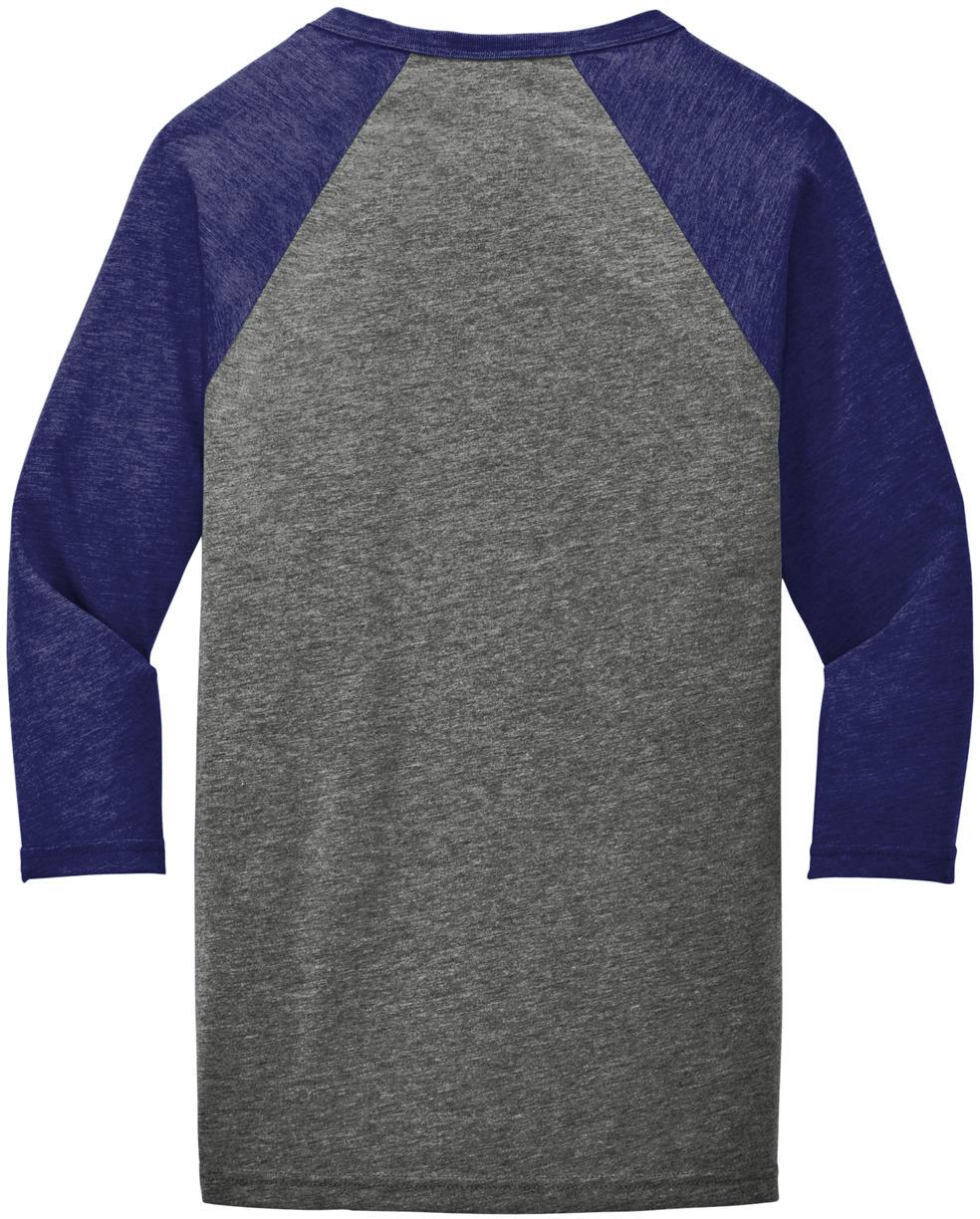 BELLA+CANVAS ® Unisex 3/4-Sleeve Baseball Tee BC3200, 22 Colors, XS-2XL