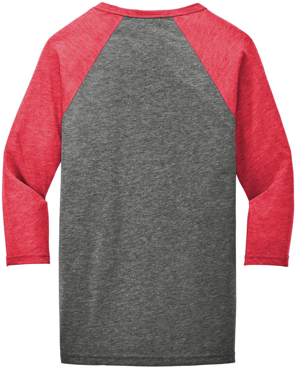 BELLA+CANVAS ® Unisex 3/4-Sleeve Baseball Tee BC3200, 22 Colors, XS-2XL