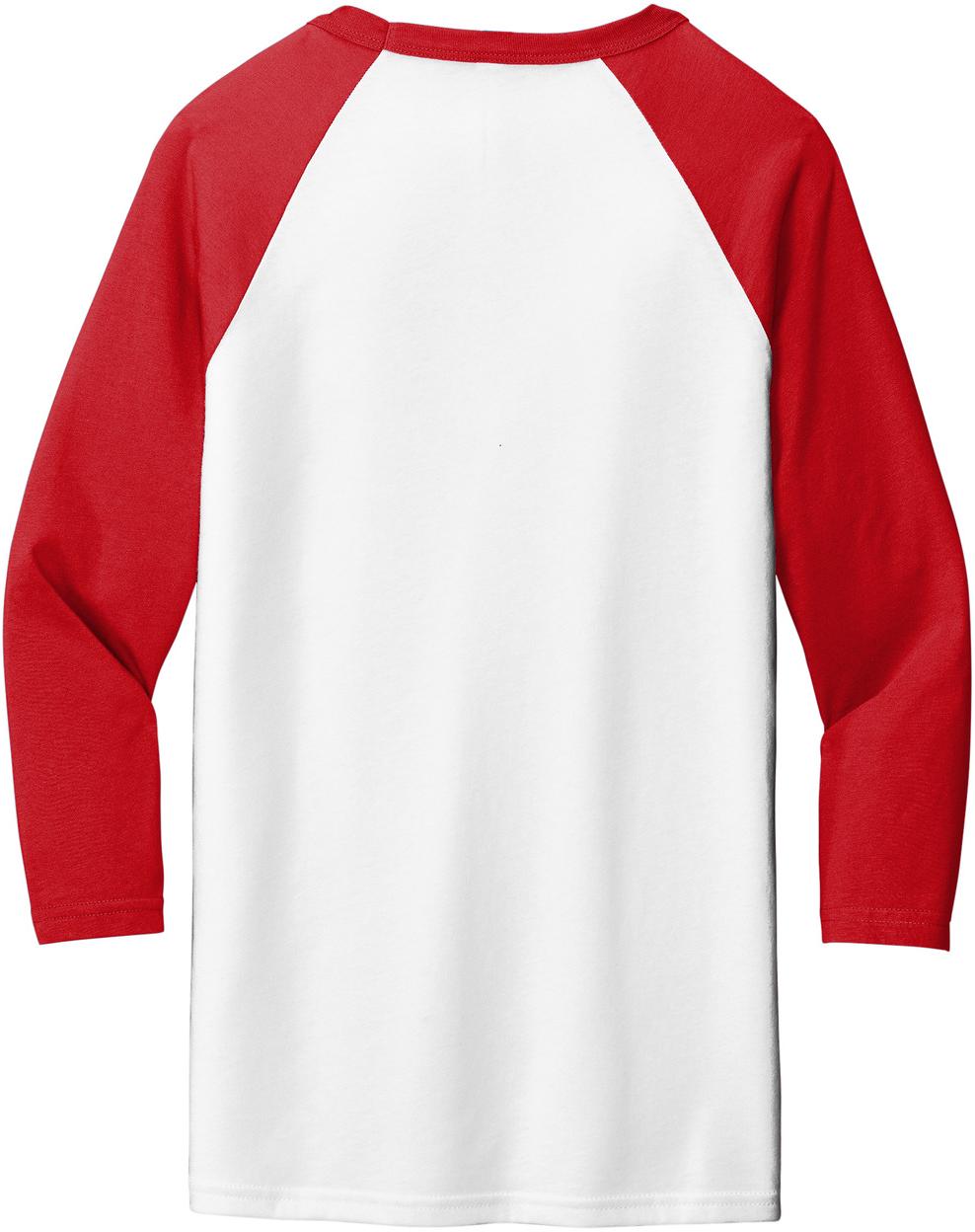 BELLA+CANVAS ® Unisex 3/4-Sleeve Baseball Tee BC3200, 22 Colors, XS-2XL