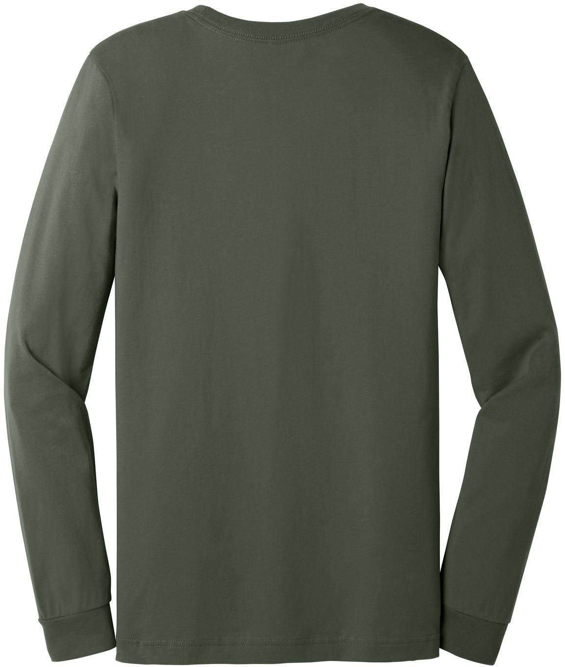 BELLA+CANVAS ® Unisex Jersey Long Sleeve Tee Shirt BC3501, XS-2XL - Picture 16 of 45