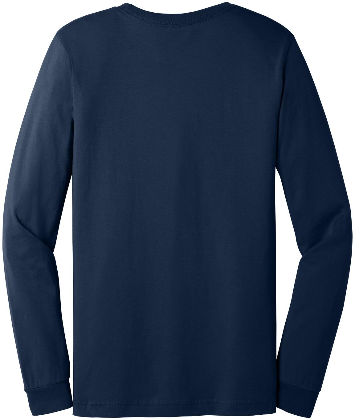 BELLA+CANVAS ® Unisex Jersey Long Sleeve Tee Shirt BC3501, XS-2XL - Picture 27 of 45