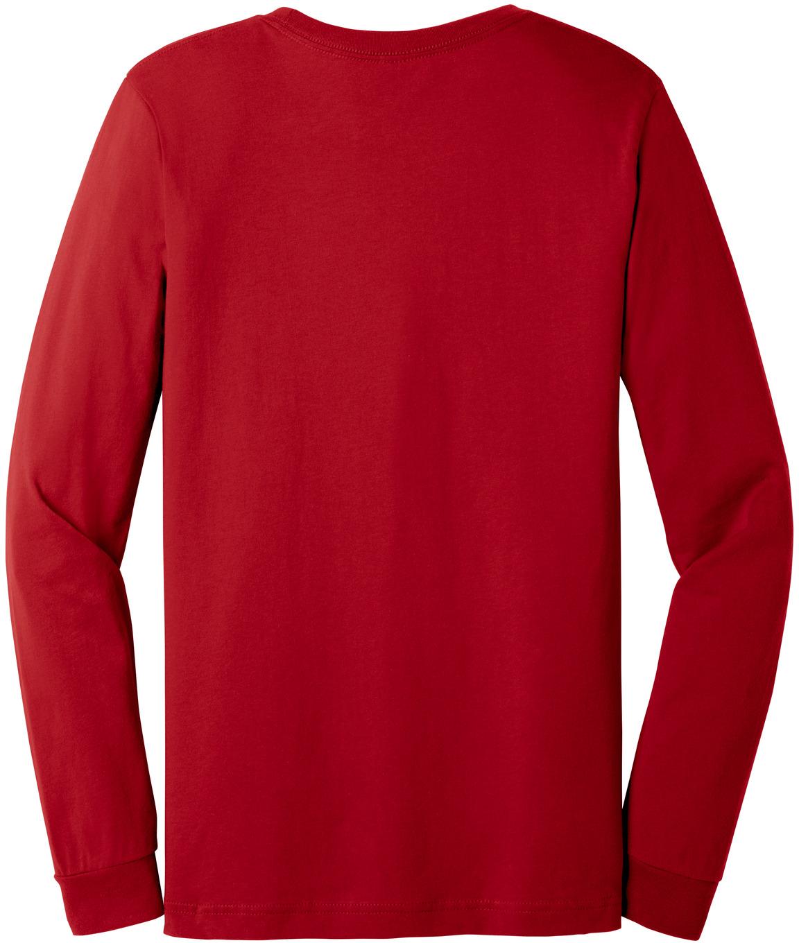 BELLA+CANVAS ® Unisex Jersey Long Sleeve Tee Shirt BC3501, XS-2XL - Picture 33 of 45