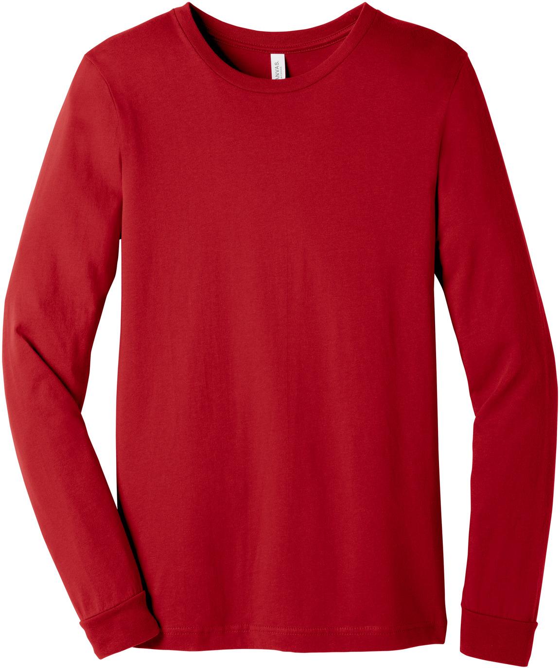 BELLA+CANVAS ® Unisex Jersey Long Sleeve Tee Shirt BC3501, XS-2XL - Picture 32 of 45