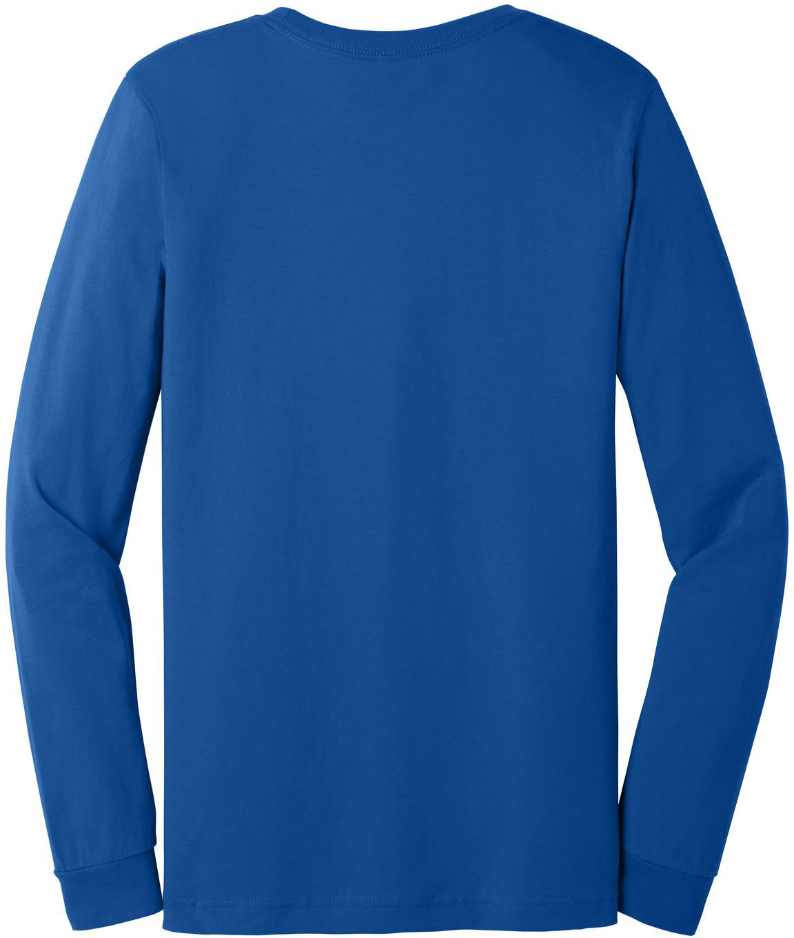 BELLA+CANVAS ® Unisex Jersey Long Sleeve Tee Shirt BC3501, XS-2XL - Picture 39 of 45