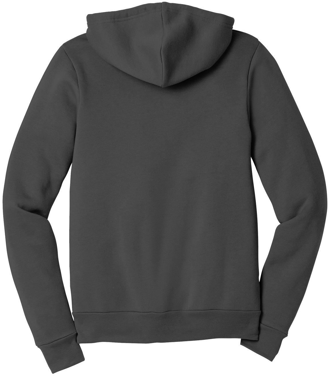 BELLA+CANVAS ® Unisex Sponge Fleece Full-Zip Hooded Sweatshirt BC3739 XS-3XL - Picture 13 of 104