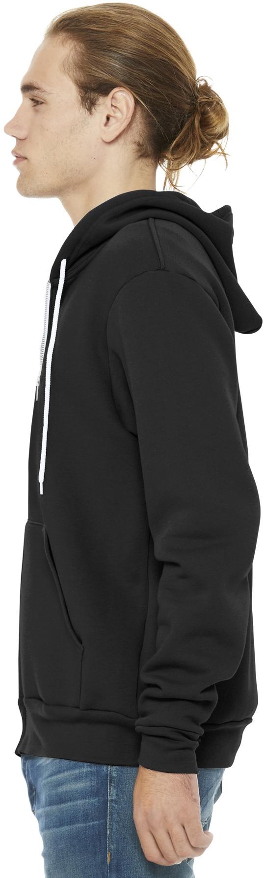 BELLA+CANVAS ® Unisex Sponge Fleece Full-Zip Hooded Sweatshirt BC3739 XS-3XL - Picture 22 of 104