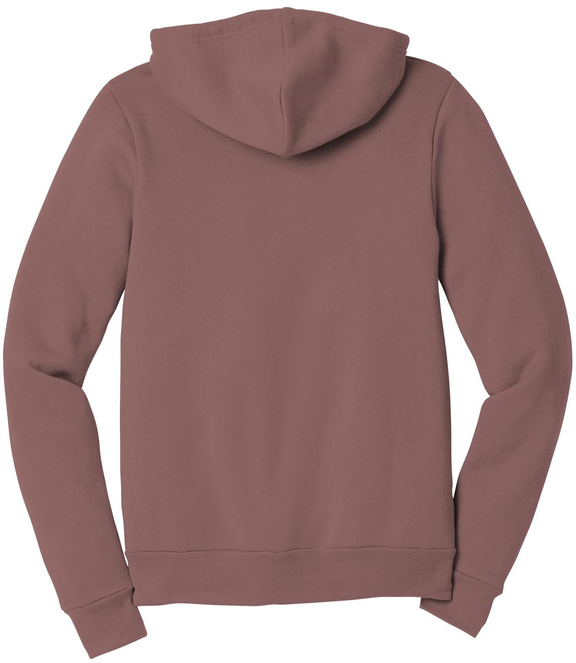 BELLA+CANVAS ® Unisex Sponge Fleece Full-Zip Hooded Sweatshirt BC3739 XS-3XL - Picture 86 of 104