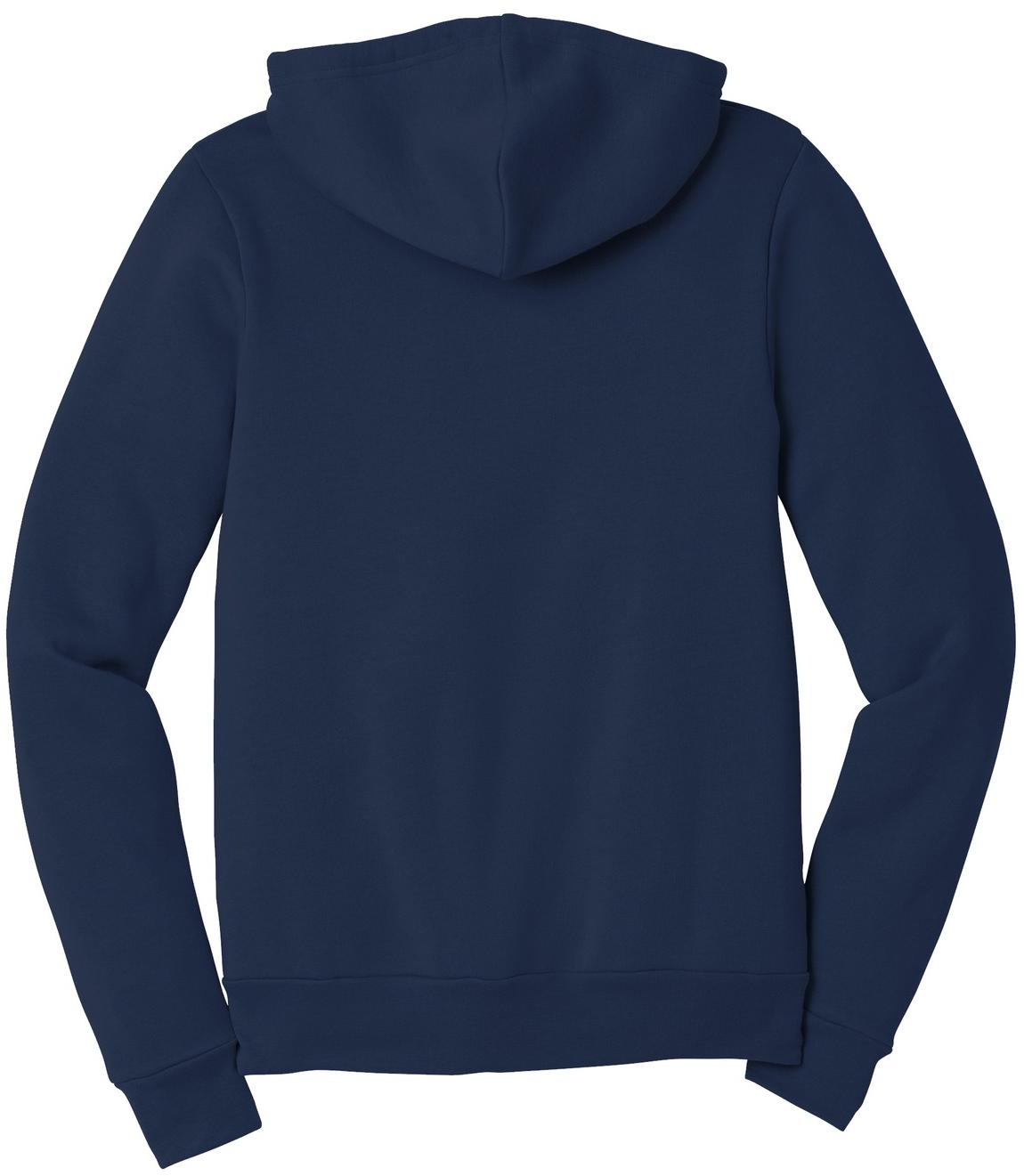 BELLA+CANVAS ® Unisex Sponge Fleece Full-Zip Hooded Sweatshirt BC3739 XS-3XL - Picture 98 of 104