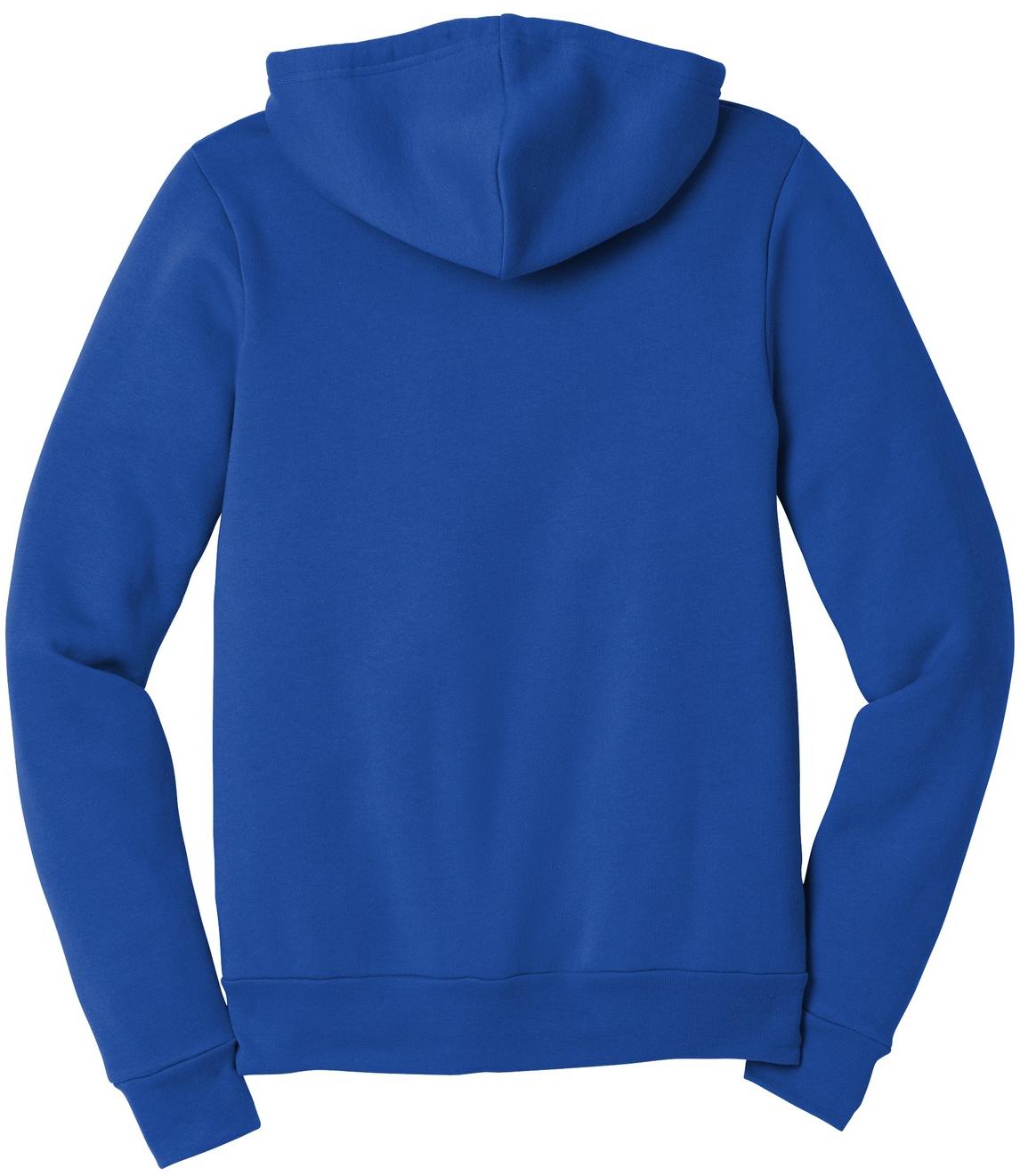 BELLA+CANVAS ® Unisex Sponge Fleece Full-Zip Hooded Sweatshirt BC3739 XS-3XL - Picture 104 of 104