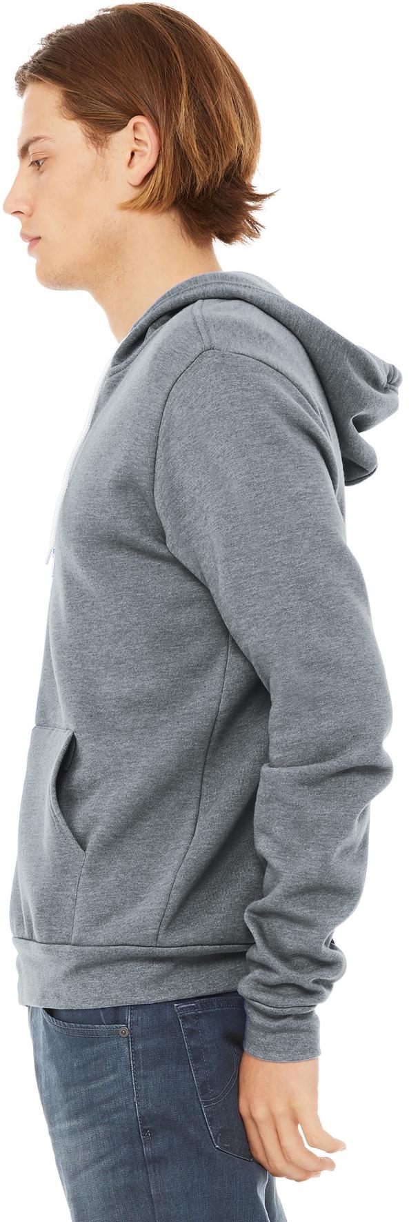 BELLA+CANVAS ® Unisex Sponge Fleece Full-Zip Hooded Sweatshirt BC3739 XS-3XL - Picture 16 of 104