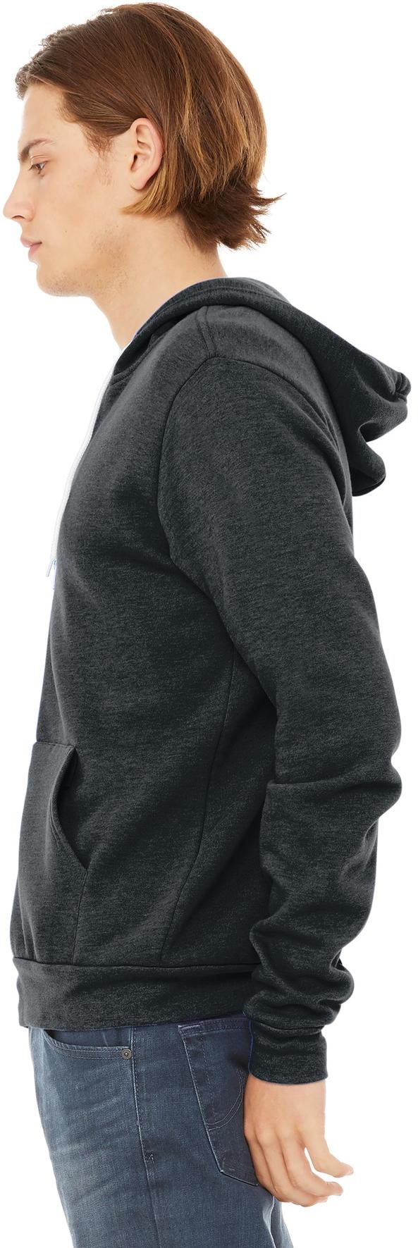 BELLA+CANVAS ® Unisex Sponge Fleece Full-Zip Hooded Sweatshirt BC3739 XS-3XL - Picture 40 of 104