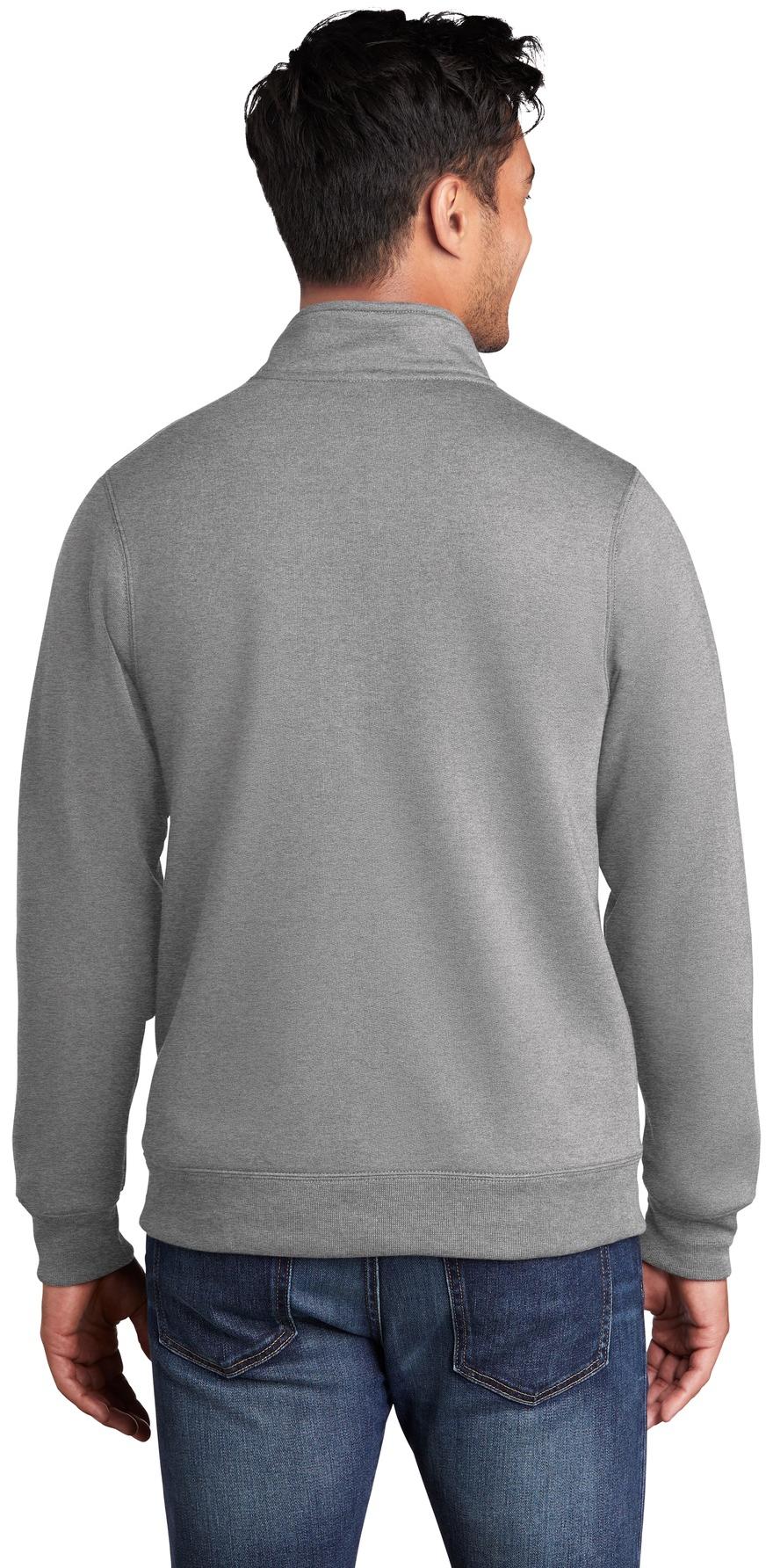 Port & Company ® Core Fleece Cadet Full-Zip Sweatshirt PC78FZ Mens Sizes S-4XL