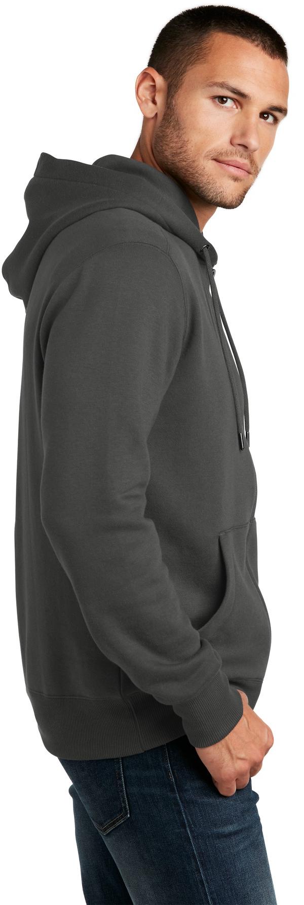 District ® Perfect Weight ® Fleece Full-Zip Mens Hoodie DT1103 Sizes XS-4XL