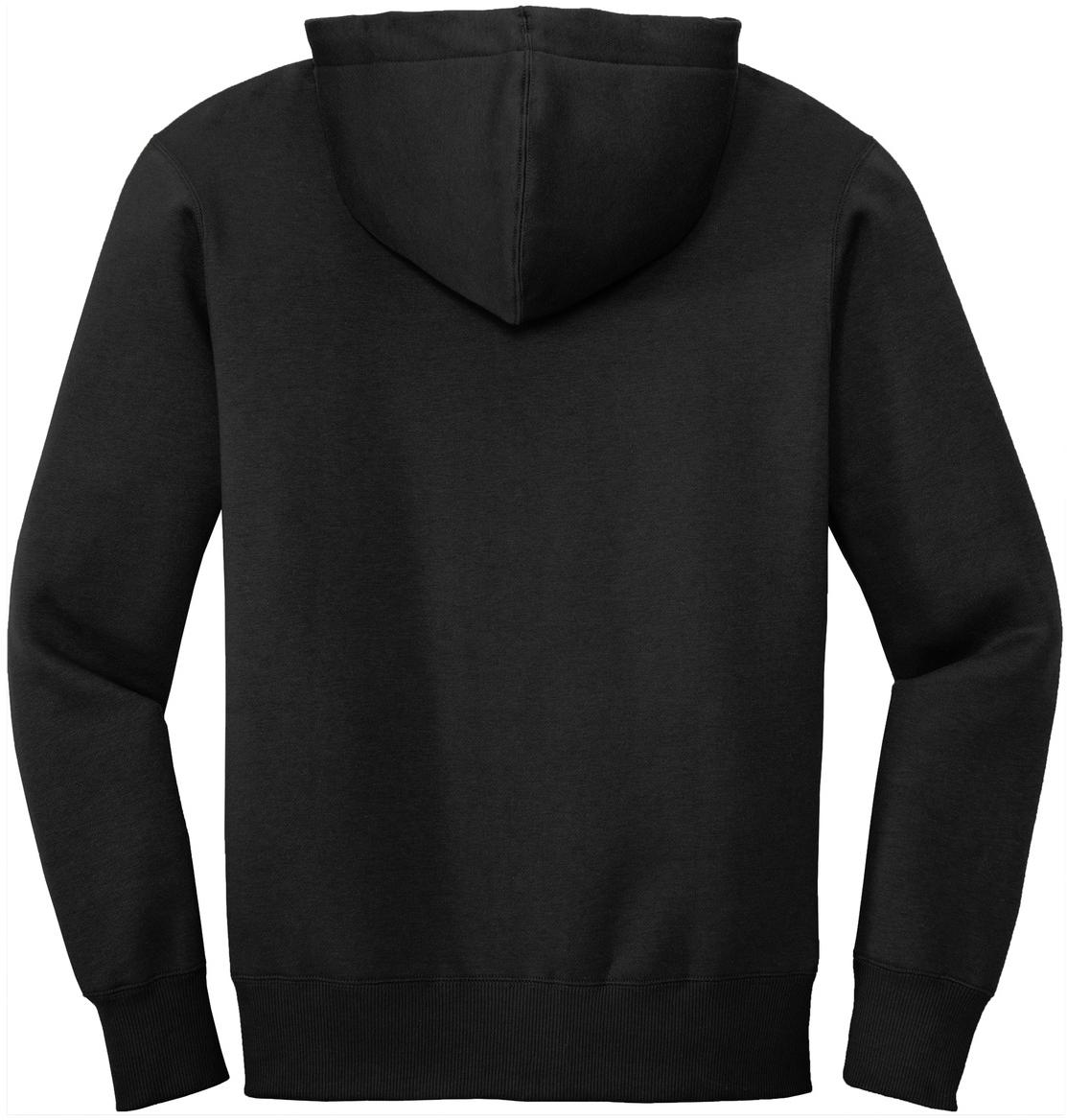 District ® Perfect Weight ® Fleece Full-Zip Mens Hoodie DT1103 Sizes XS-4XL