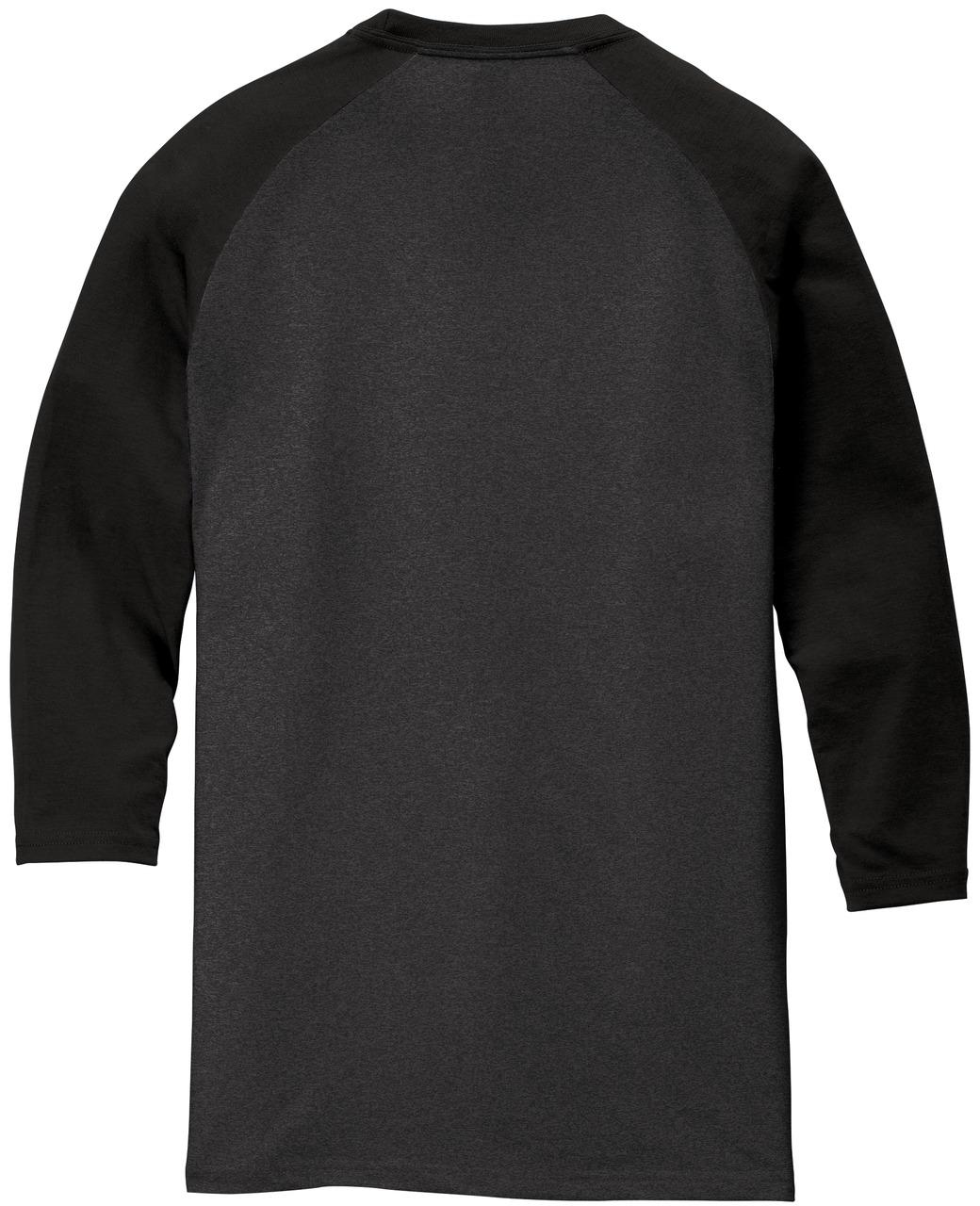 District ® Perfect Tri ® 3/4-Sleeve Raglan Mens Tee DM136 Sizes XS-4XL T-Shirt