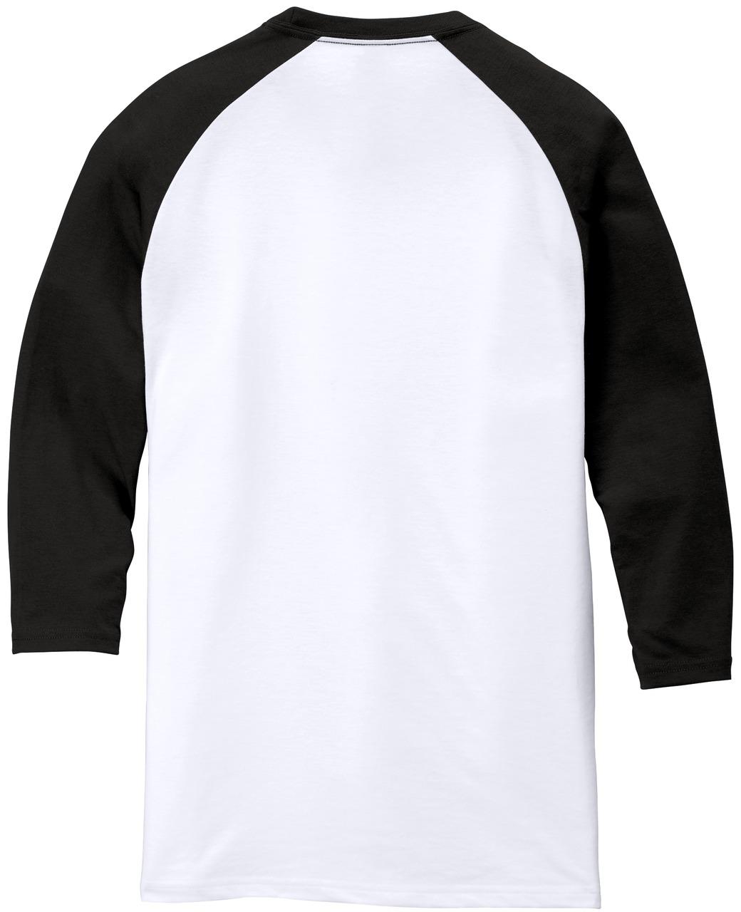 District ® Perfect Tri ® 3/4-Sleeve Raglan Mens Tee DM136 Sizes XS-4XL T-Shirt