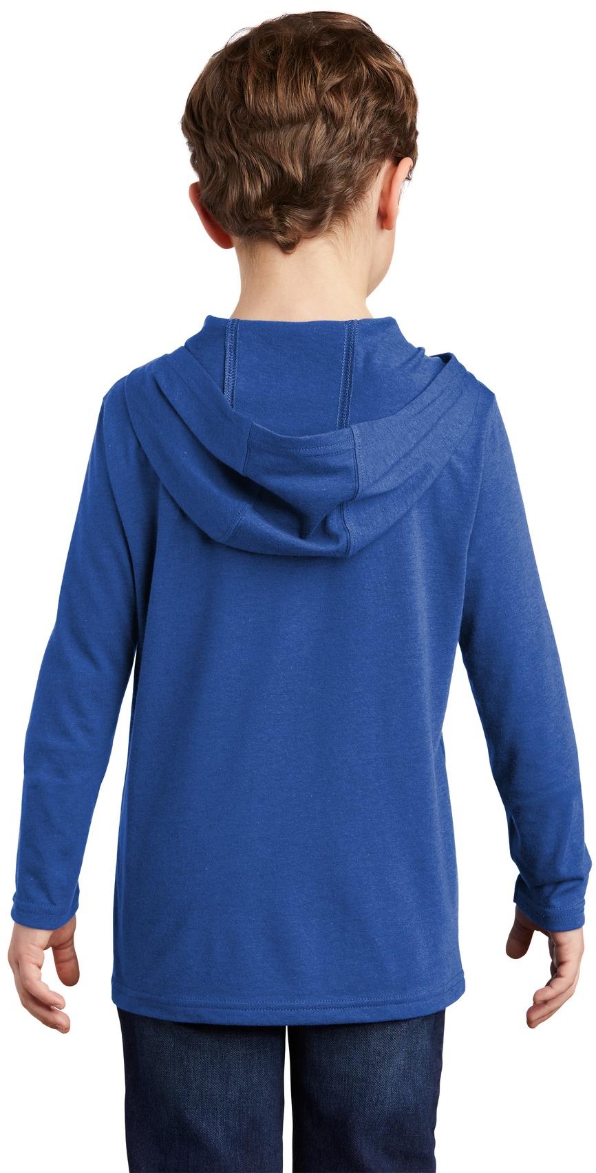 District ® Youth Perfect Tri ® Long Sleeve Kids Hoodie DT139Y Sizes XS-XL - Picture 11 of 30