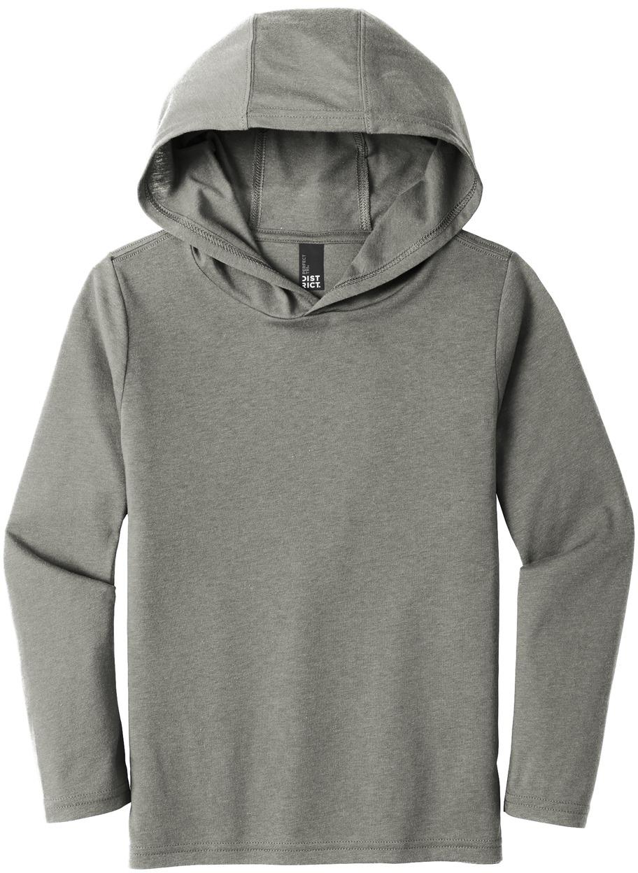 District ® Youth Perfect Tri ® Long Sleeve Kids Hoodie DT139Y Sizes XS-XL - Picture 18 of 30