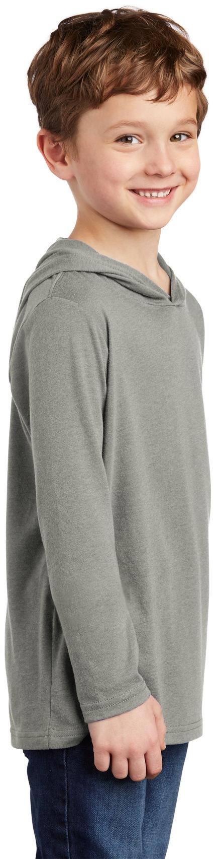 District ® Youth Perfect Tri ® Long Sleeve Kids Hoodie DT139Y Sizes XS-XL - Picture 16 of 30