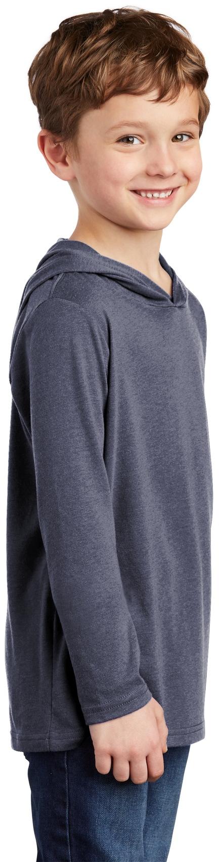 District ® Youth Perfect Tri ® Long Sleeve Kids Hoodie DT139Y Sizes XS-XL - Picture 22 of 30