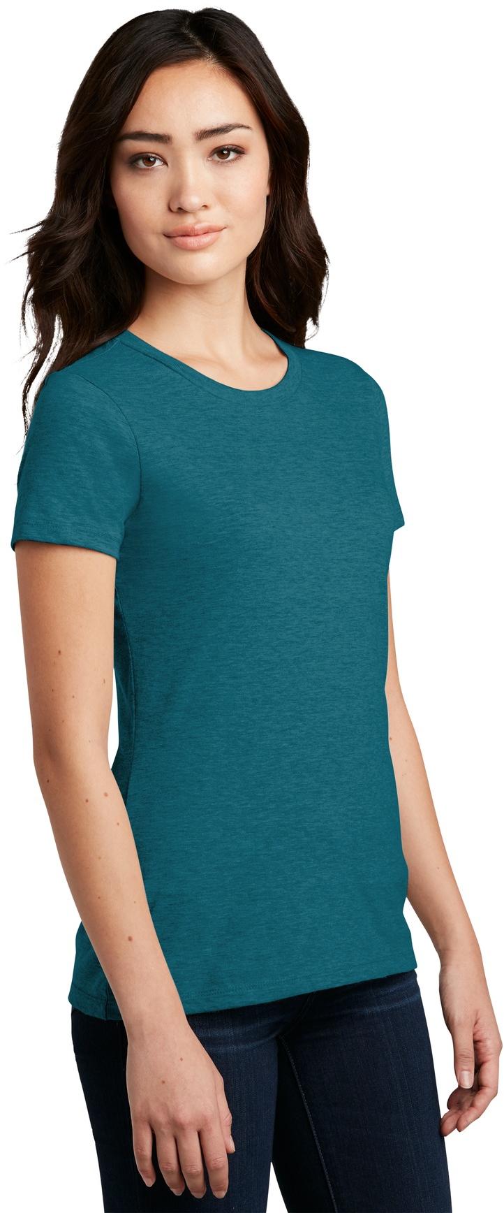 District® Damen Perfect Blend® CVC Ladies Tee DM108L Größen XS-4XL T-Shirt - Bild 60 von 76