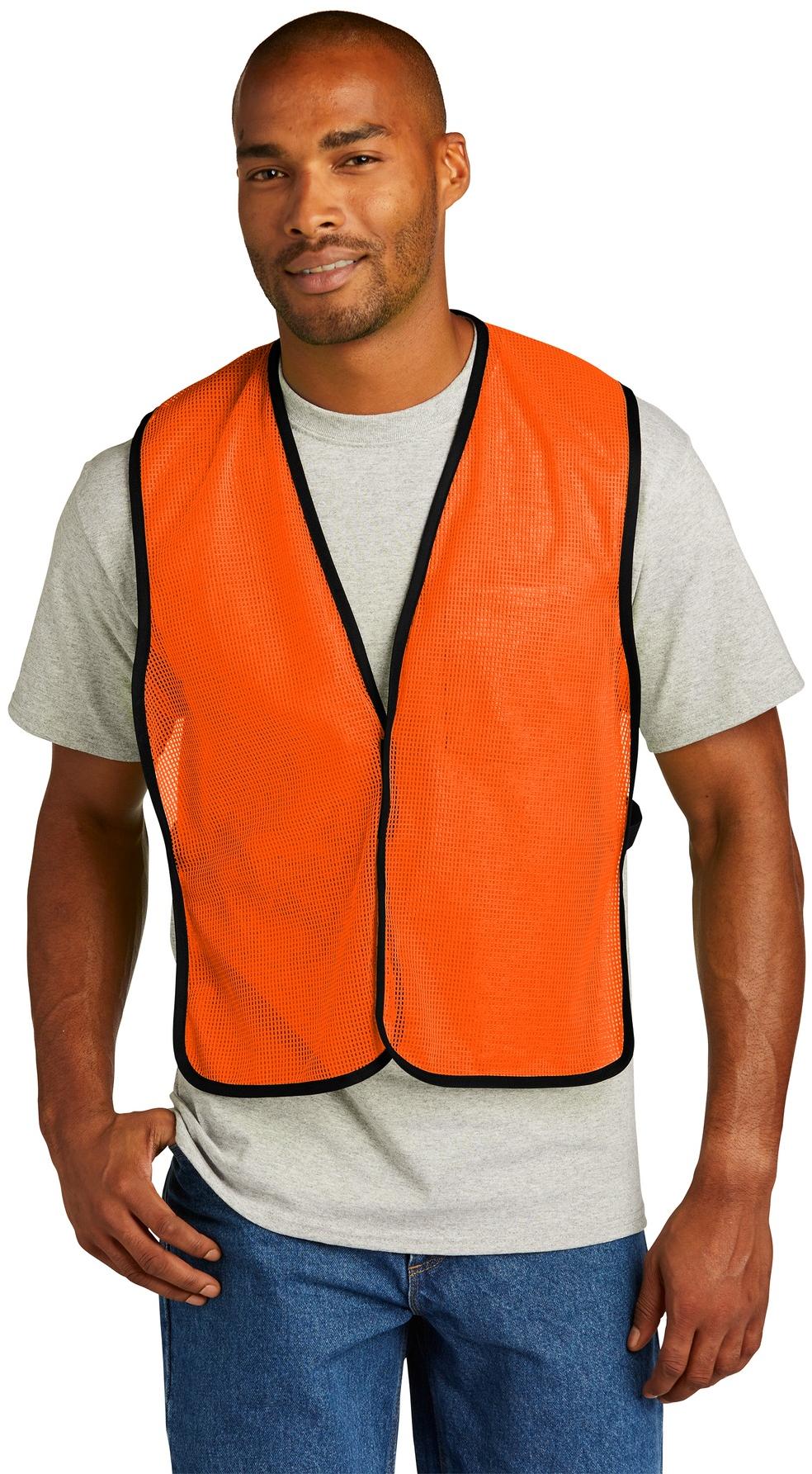 CornerStone ® Enhanced Visibility Mesh Vest CSV01 One Size - Picture 2 of 3