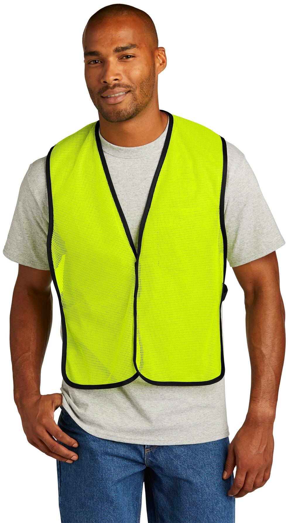 CornerStone ® Enhanced Visibility Mesh Vest CSV01 One Size - Picture 3 of 3