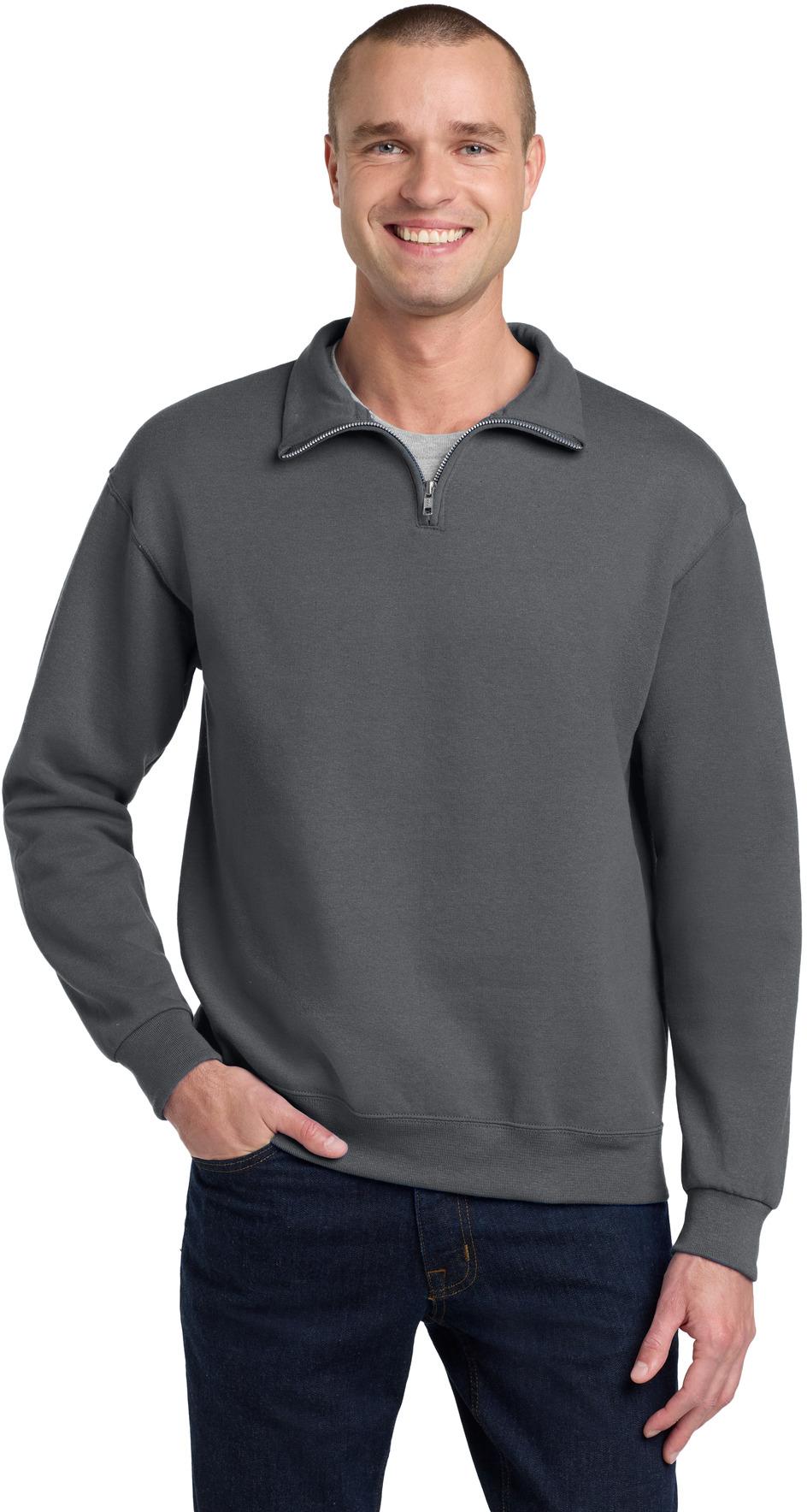 Jerzees ® - NuBlend ® 1/4-Zip Cadet Collar Sweatshirt Mens Sizes S-3XL 995M