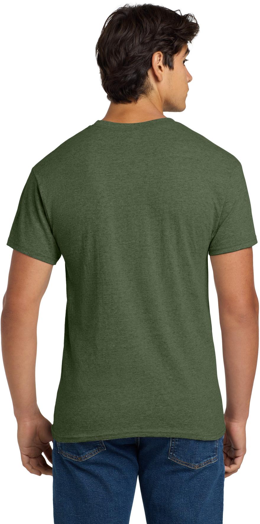 Camiseta Hanes ® - EcoSmart ® 50/50 algodón/poliéster para hombre tallas S-4XL 5170 - Imagen 52 de 89
