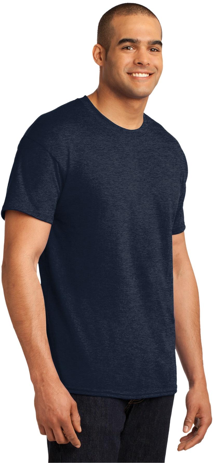 Camiseta Hanes ® - EcoSmart ® 50/50 algodón/poliéster para hombre tallas S-4XL 5170 - Imagen 56 de 89
