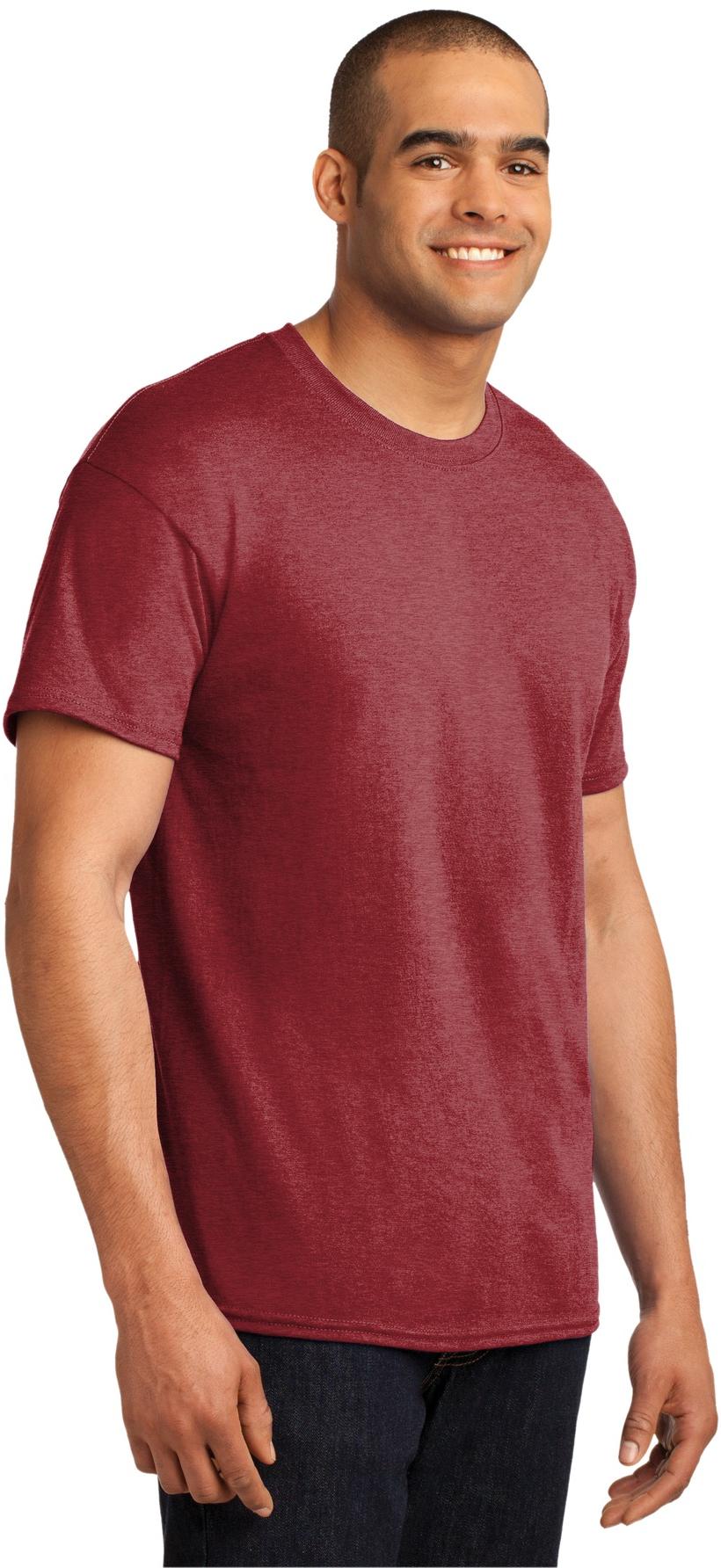 Camiseta Hanes ® - EcoSmart ® 50/50 algodón/poliéster para hombre tallas S-4XL 5170 - Imagen 62 de 89