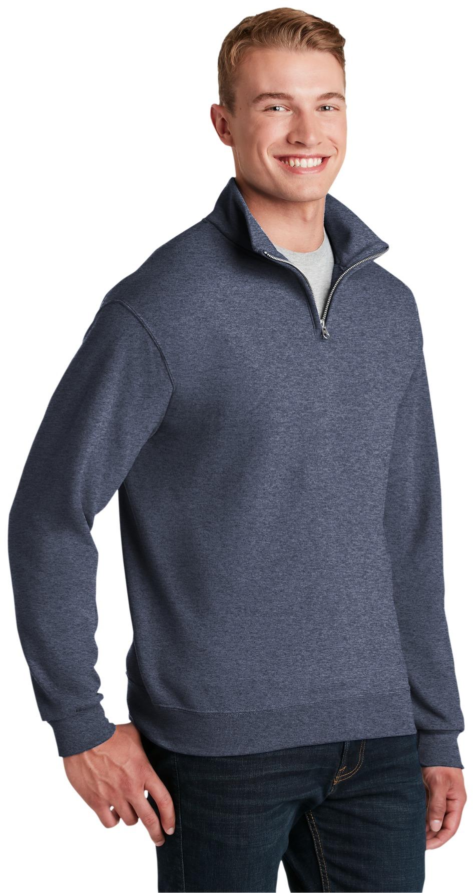 Jerzees ® - NuBlend ® 1/4-Zip Cadet Collar Sweatshirt Mens Sizes S-3XL 995M