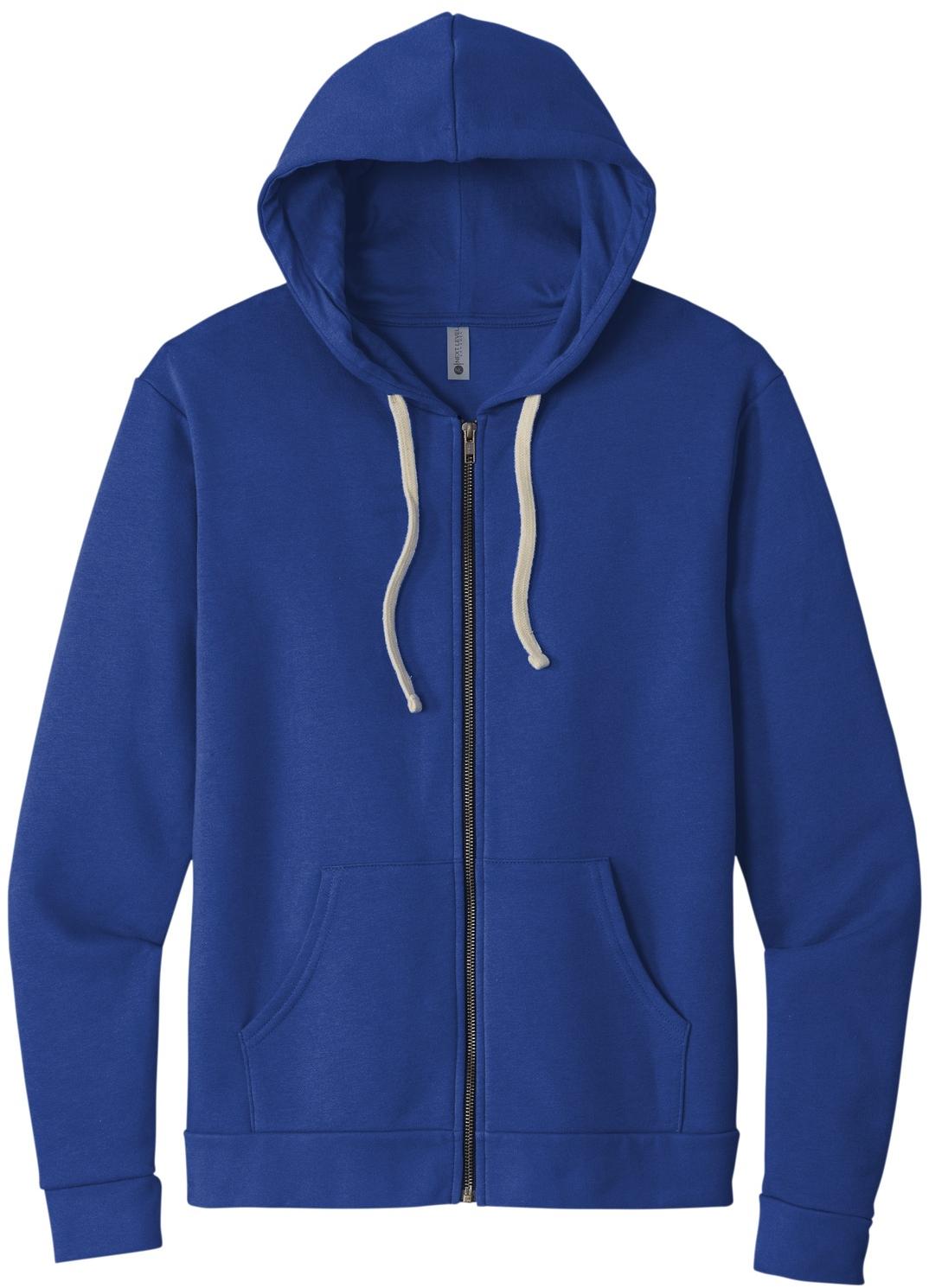 Next Level Apparel ® Unisex Santa Cruz Zip Hoodie Mens Sizes XS-3XL NL9602