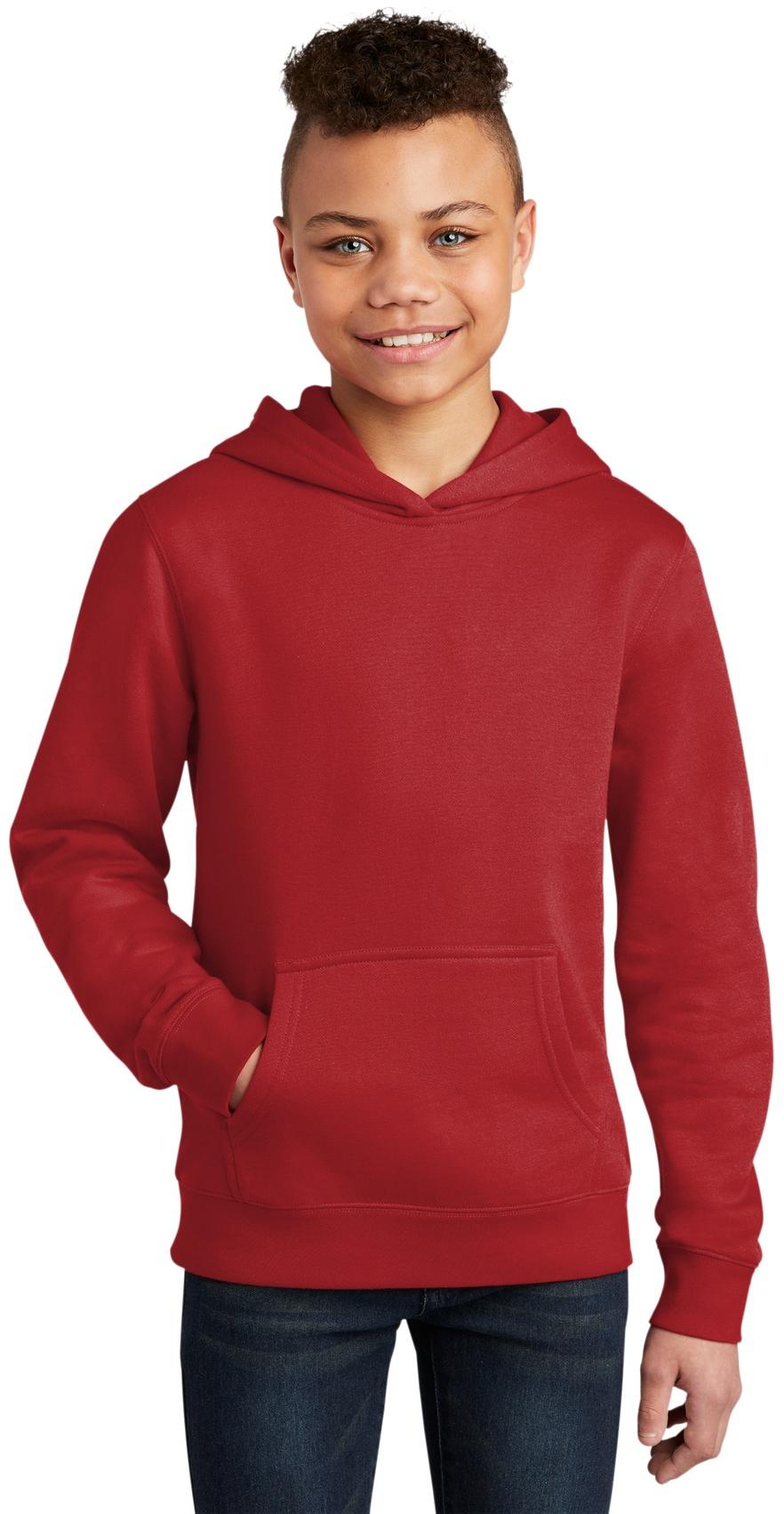 District ® Youth V.I.T. ™ Fleece Hoodie Kids Sweatshirt DT6100Y Sizes XS-XL - Picture 8 of 44