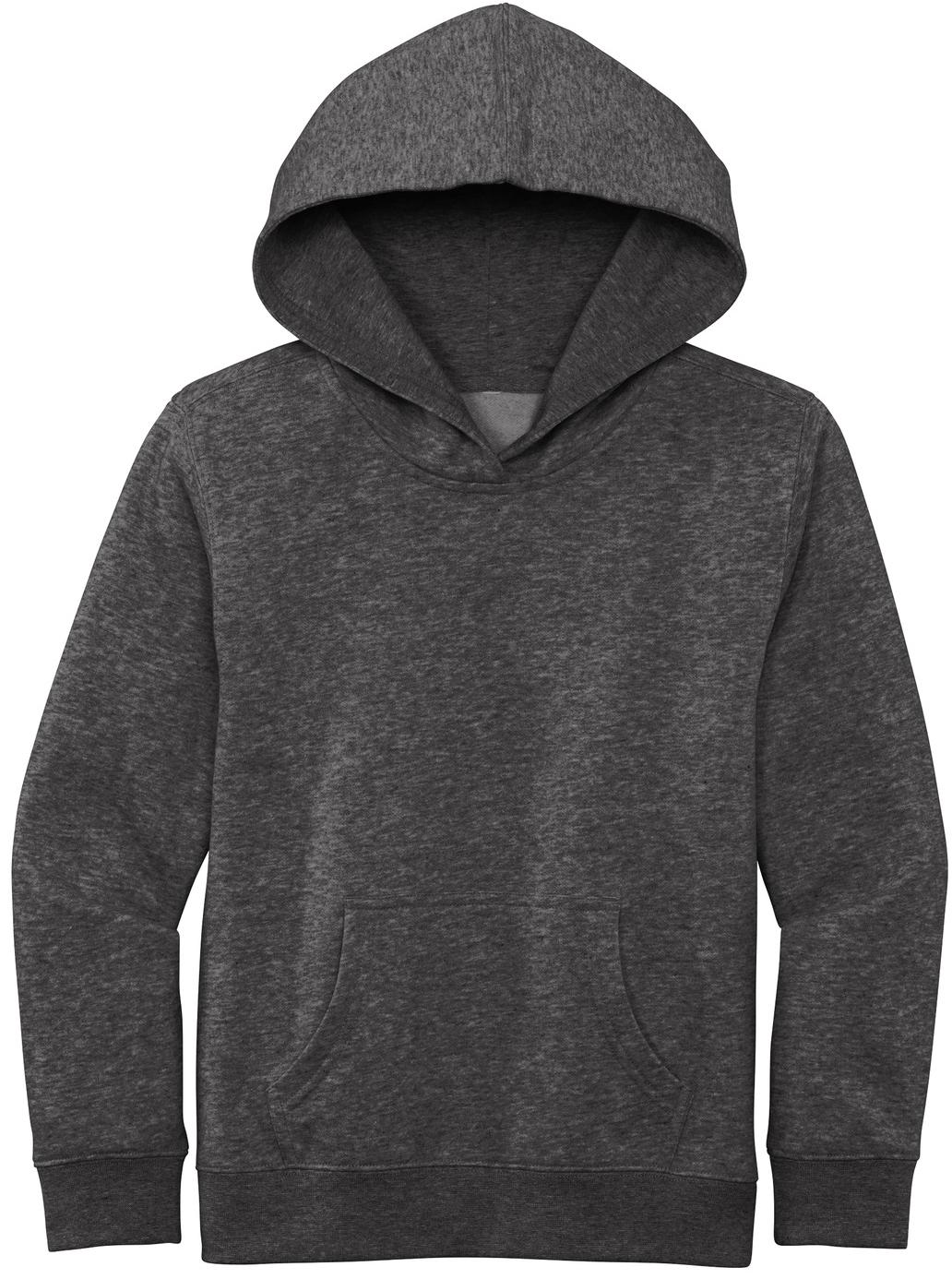 District ® Youth V.I.T. ™ Fleece Hoodie Kids Sweatshirt DT6100Y Sizes XS-XL - Picture 19 of 44