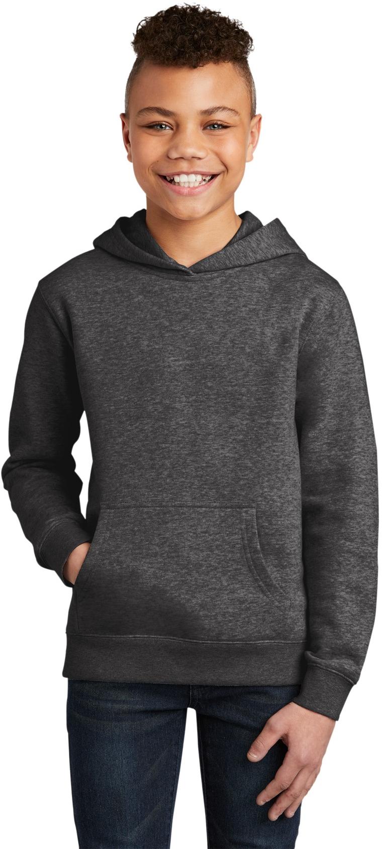 District ® Youth V.I.T. ™ Fleece Hoodie Kids Sweatshirt DT6100Y Sizes XS-XL - Picture 15 of 44