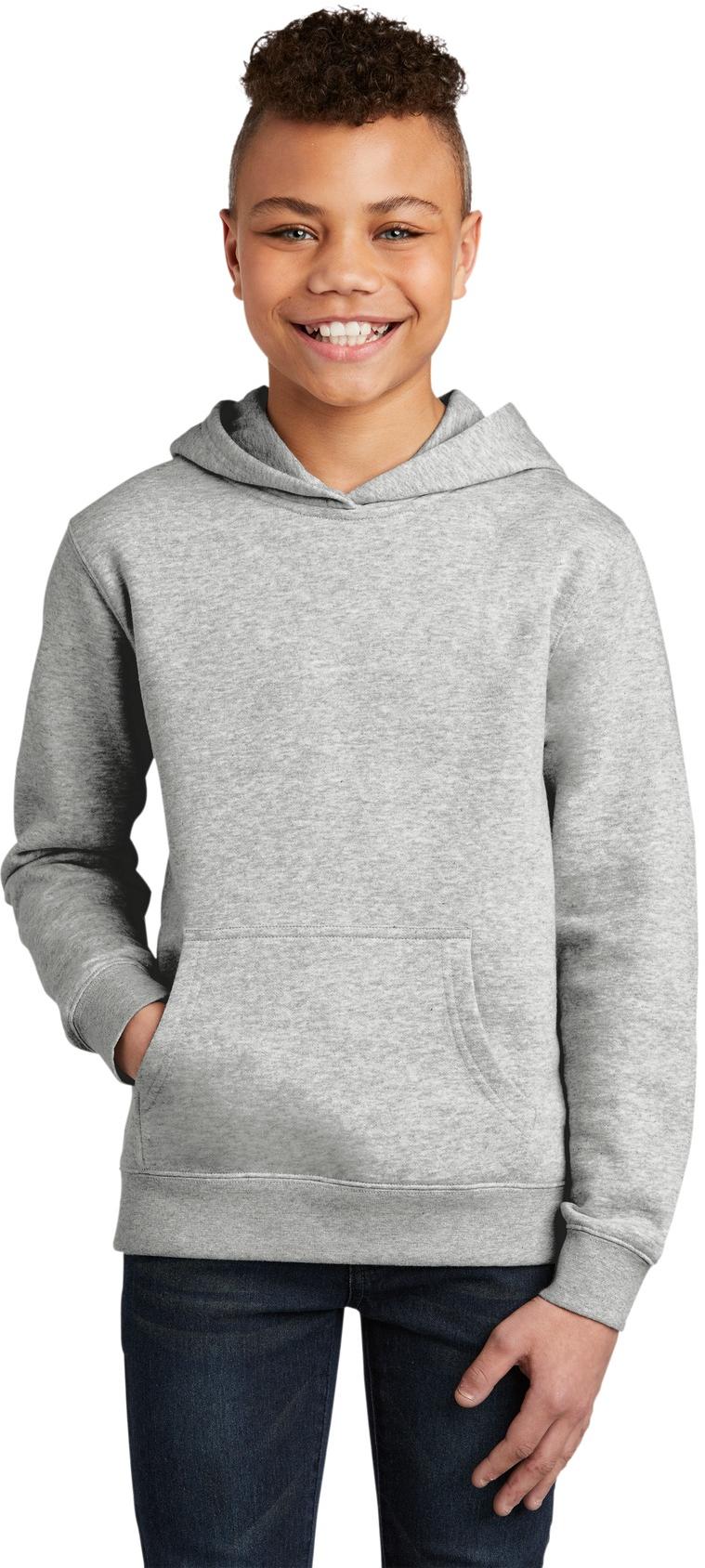 District ® Youth V.I.T. ™ Fleece Hoodie Kids Sweatshirt DT6100Y Sizes XS-XL - Picture 21 of 44