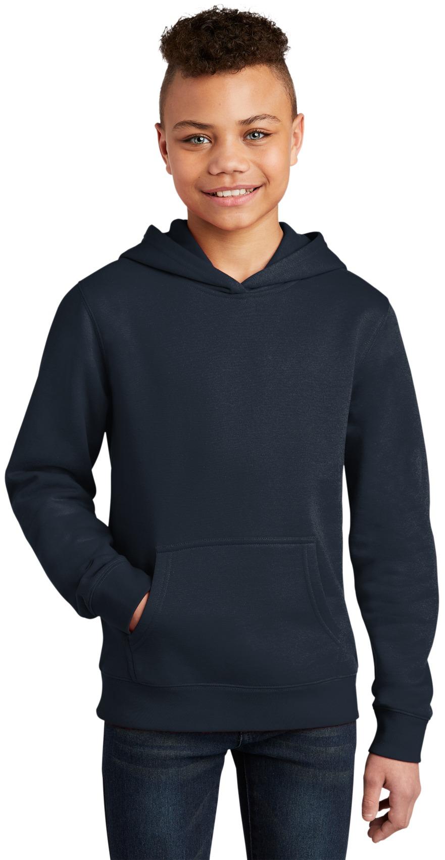 District ® Youth V.I.T. ™ Fleece Hoodie Kids Sweatshirt DT6100Y Sizes XS-XL - Picture 27 of 44