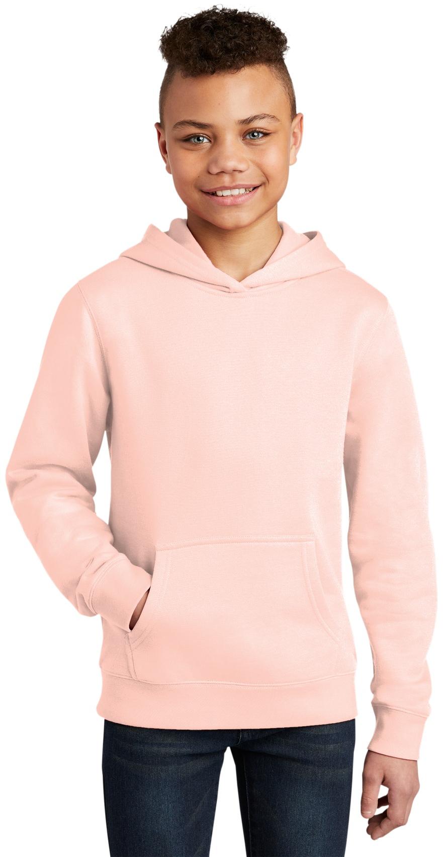District ® Youth V.I.T. ™ Fleece Hoodie Kids Sweatshirt DT6100Y Sizes XS-XL - Picture 33 of 44