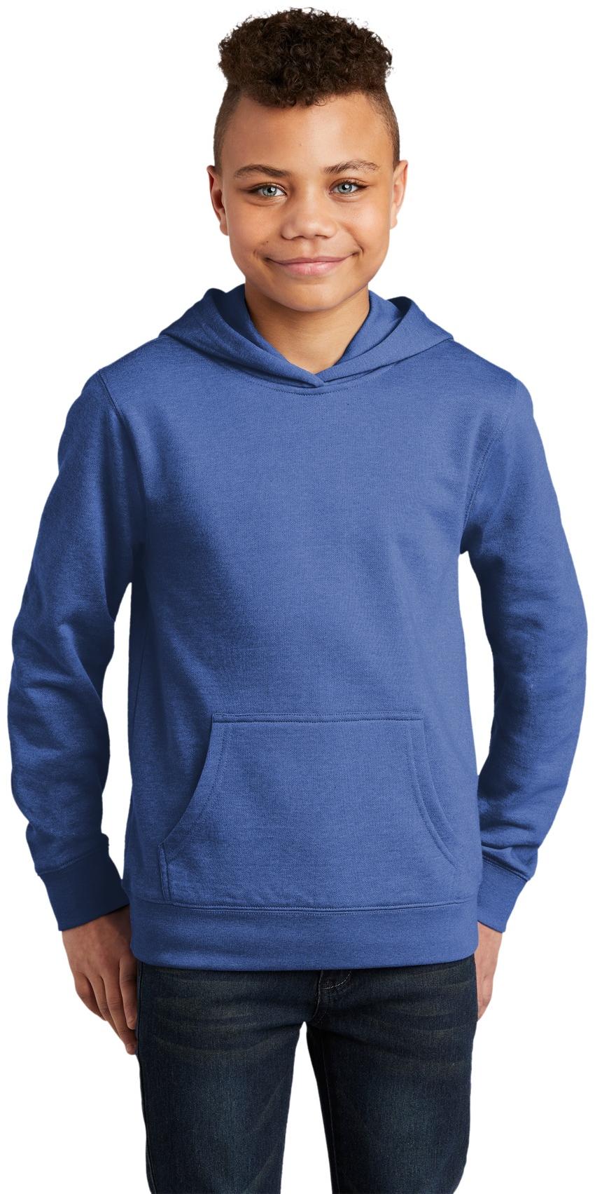 District ® Youth V.I.T. ™ Fleece Hoodie Kids Sweatshirt DT6100Y Sizes XS-XL - Picture 39 of 44